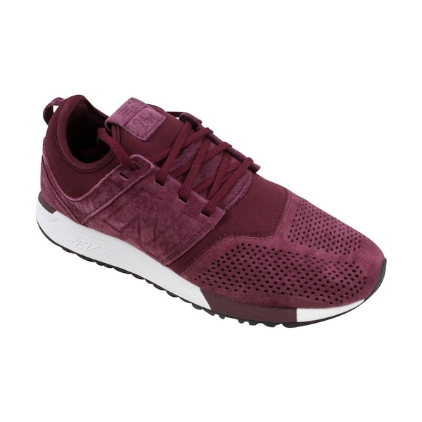 New Balance Men's 247 Suede Burgundy 