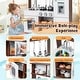 preview thumbnail 5 of 8, Costway Kids Kitchen Playset Pretend Play Kitchen Toy with Realistic - See Details