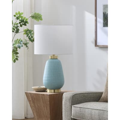 Livabliss Lago Traditional Accent Table Lamp - 24"H x 14"W x 14"D