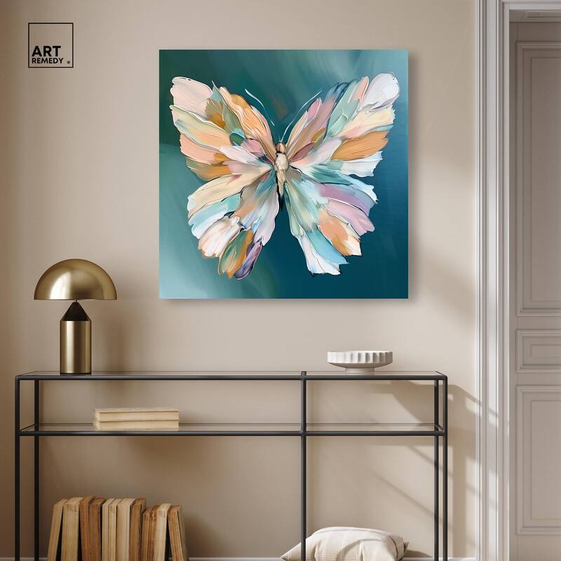 Wings of Duality Canvas by Art Remedy, Gallery Wrapped
