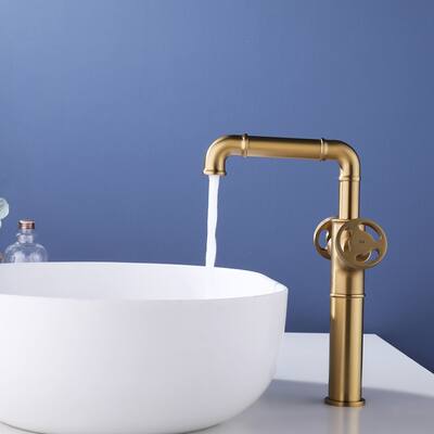 Double Handle Single Hole Bathroom Basin Faucet