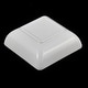 preview thumbnail 1 of 0, Square Shaped Sushi Soy Sauce Wasabi Dipping Dish Plate White 7.2 x 7.2cm White