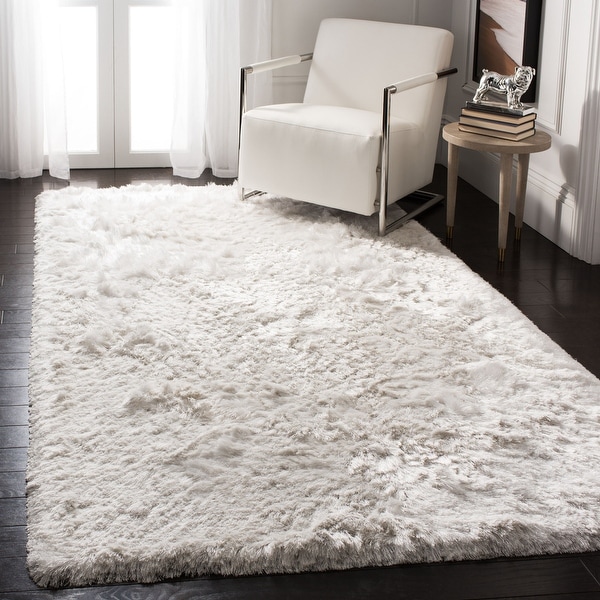 Safavieh Handmade Ocean Shag Lyse Glam 2.5-inch Thick Rug. Opens flyout.