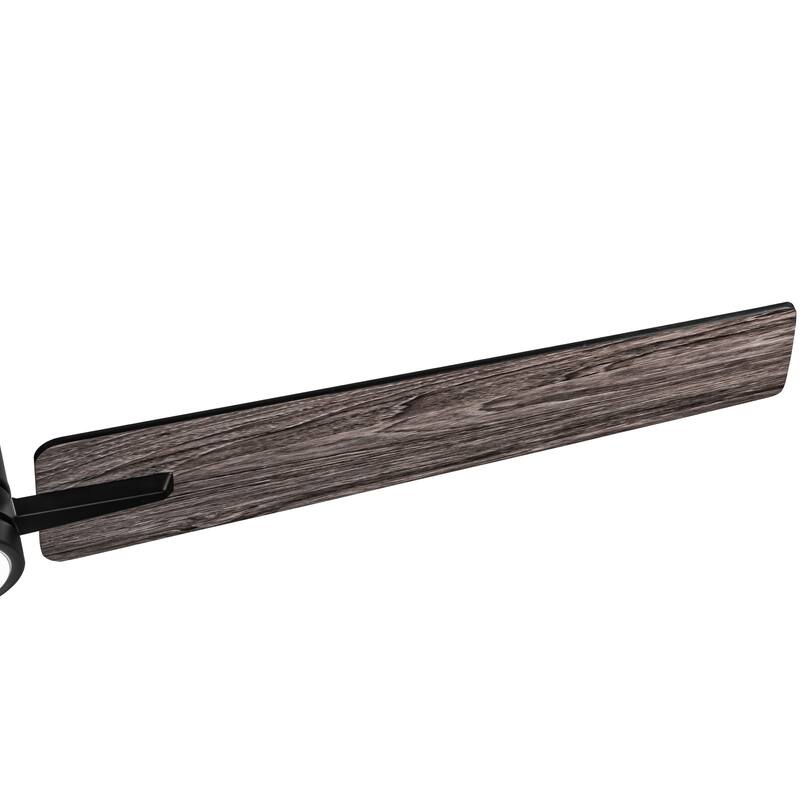 52" Lowe Profile Ceiling Fan with Light and Plywood Blades