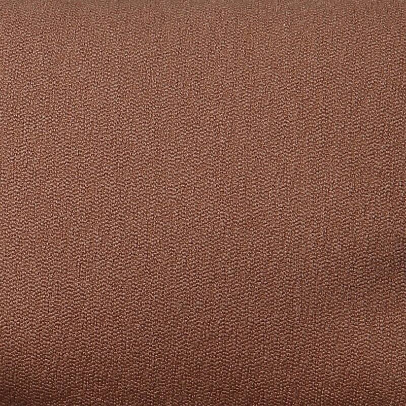 NADAAL STUDIOS Auronel Occasional Chair, Hammered Iron Frame, Terracotta Recycled Blend Upholstery