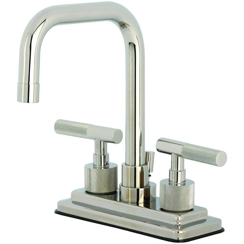Kingston Brass KS664.KNL Convergent 1.2 GPM Centerset Bathroom Faucet