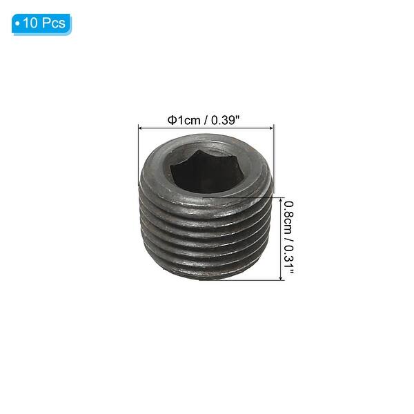 Male Pipe Plug Internal Hex Thread Socket Stainless Steel - Bed Bath ...