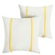 preview thumbnail 42 of 42, Sorra Home Sunbrella Outdoor Double Petite Flange Pillow Set of 2