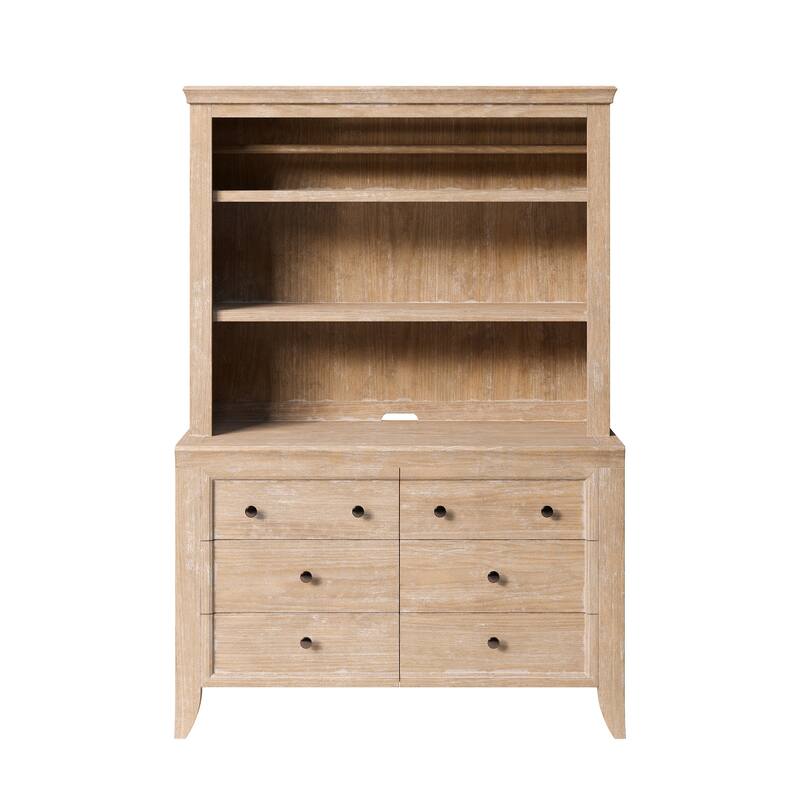 Milk Street Cameo Hutch/Bookcase