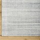 preview thumbnail 8 of 32, Branham Handmade Subtle Stripe Viscose Area Rug