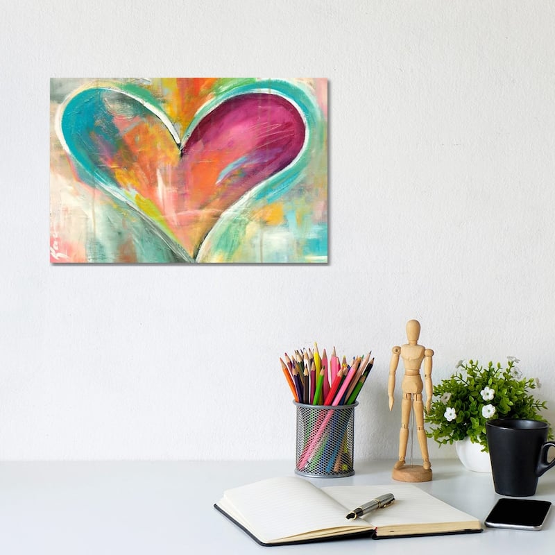 iCanvas "House Rules" by Kami Lerner Canvas Print - 8x12x0.75