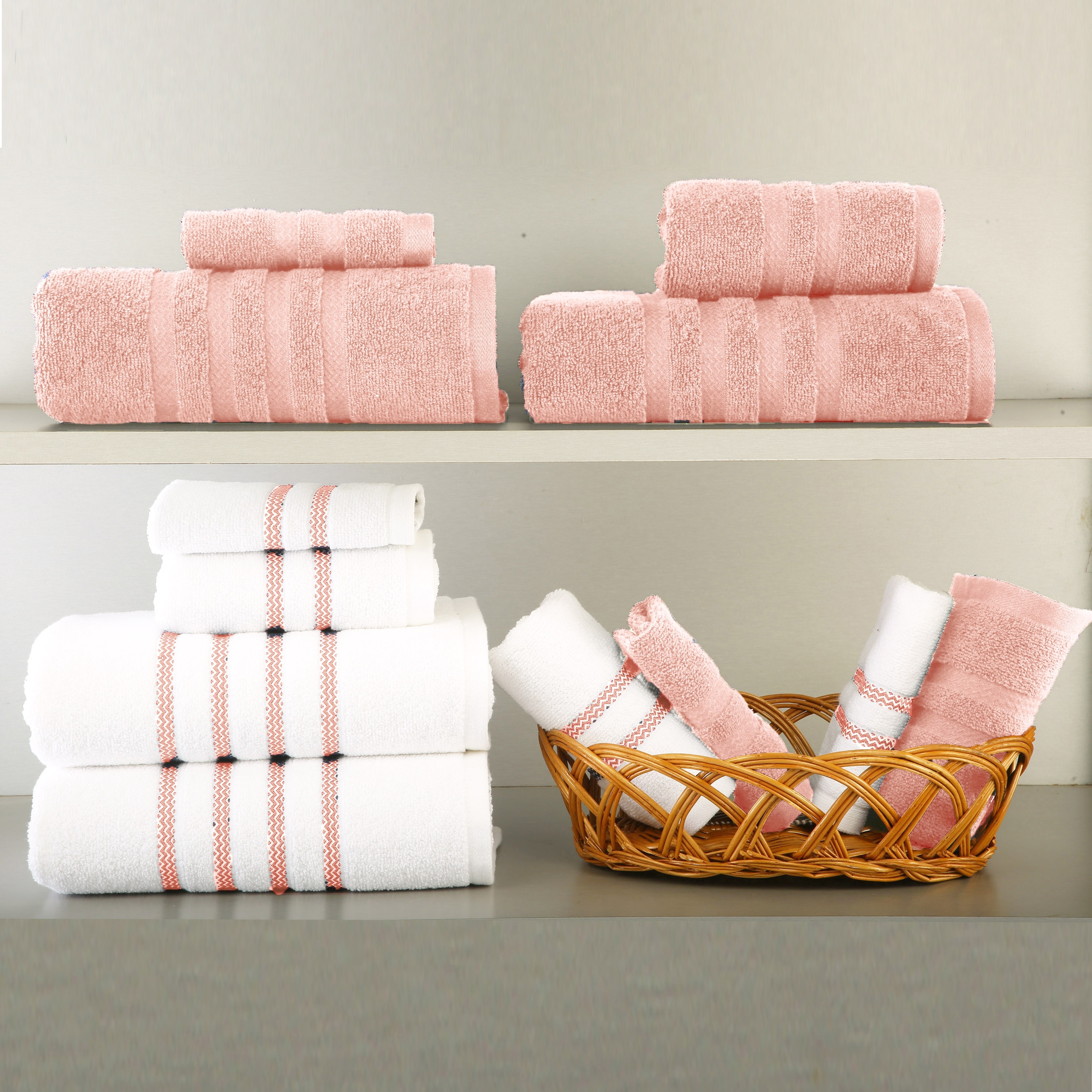 Micro Cotton Ethicot Super Soft Sustainable 6PC Towel Set On