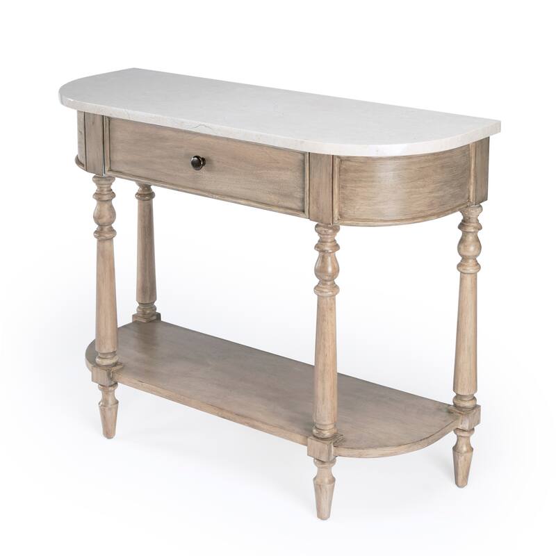 Butler Danielle Marble Console Table