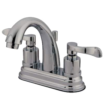 Kingston Brass 1.2 GPM Centerset Bathroom Faucet with Pop-Up Drain