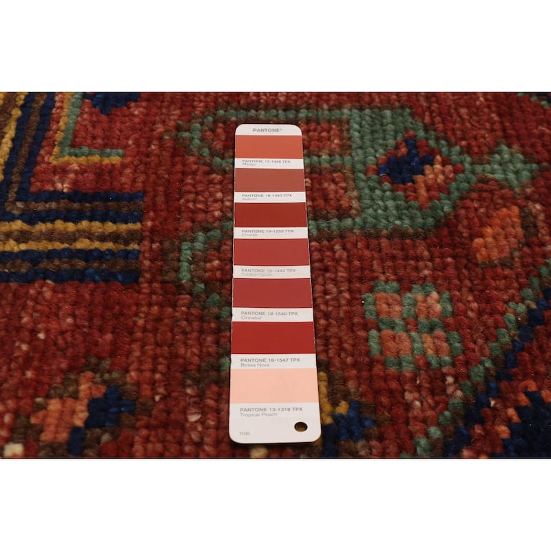 ECARPETGALLERY Hand-knotted Jules Serapi Red Wool Rug - 7'10 x 10'1