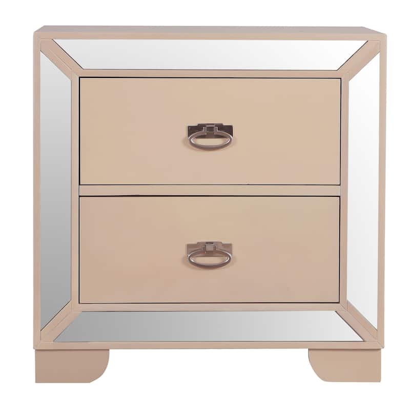 Hollywood Hills 2-drawer Wood Nightstand