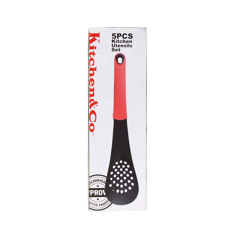 Kitchen&Co. 5 pc Multi Color Ergonomic handle Kitchen Tools Set