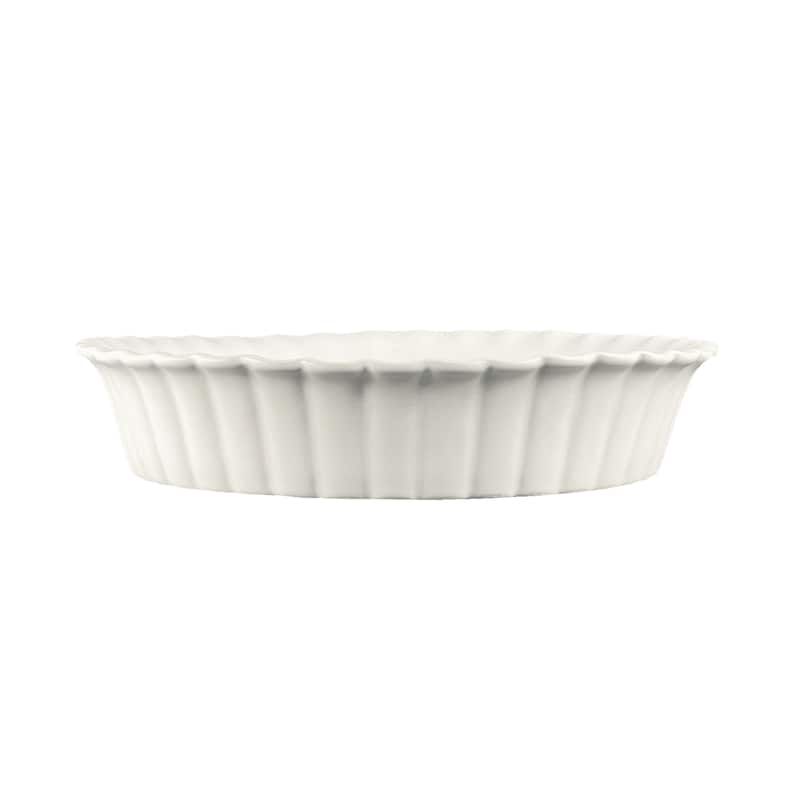 Lafayette Round Baker - White