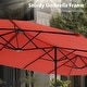 preview thumbnail 51 of 69, MAISON ARTS 7/8 Pieces Outdoor Patio Dining Set, 6 PE Rattan Chairs with Cushions and 1 Rectangle Metal Table