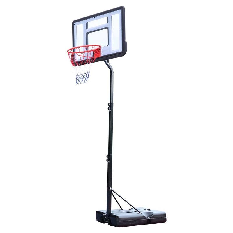 Portable 6.9-8.5 ft Height Adjustable Basketball Hoop,Indoor/Outdoor ...