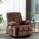 preview thumbnail 7 of 18, Manual Swivel recliner Chair with Heated and Massager