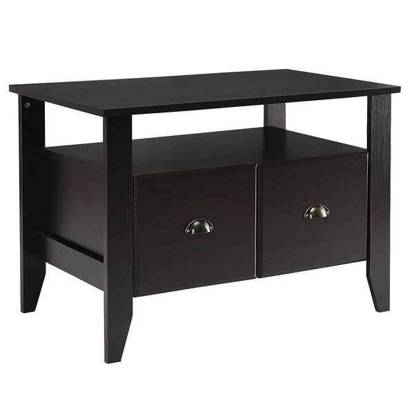 Shop Costway Multi Function Lateral File Cabinet Coffee Table Tv Stand 35 5 X 20 5 X 24 5 Overstock 25484377