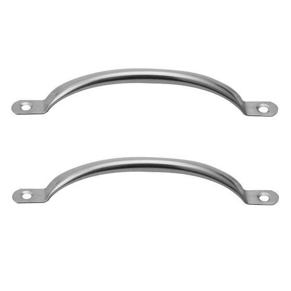 2pcs 145 x 12mm Metal Knobs Modern Style Knob Drawer Door Pull Handle Furniture Cabinet Wardrobe Dresser Plating Finish