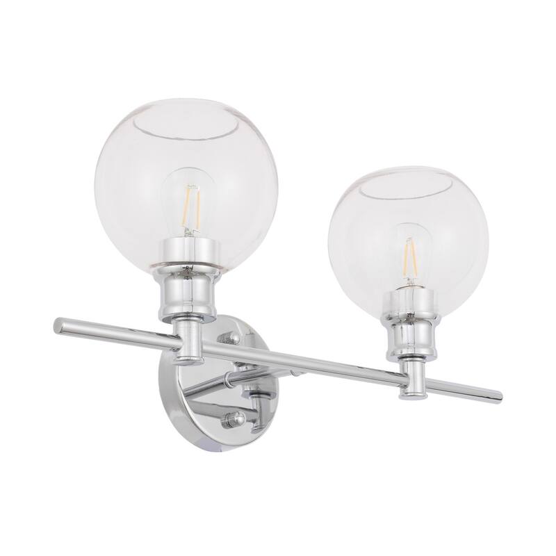 Collins 2-light Wall Sconce - 19.1/9.8