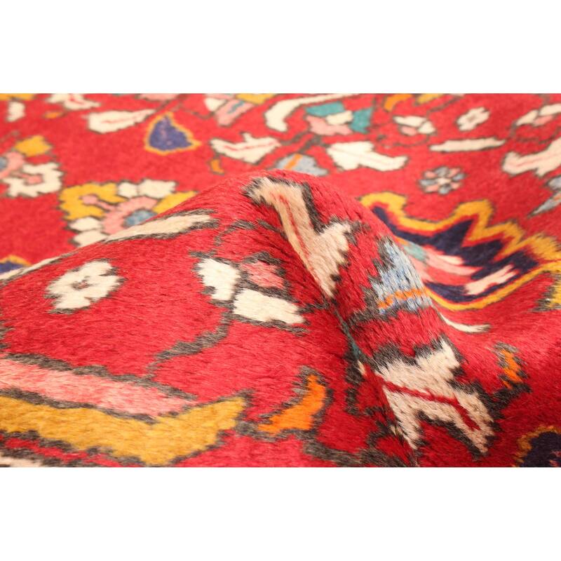 ECARPETGALLERY Hand-knotted Konya Anatolian Red Wool Rug - 2'4 x 7'5