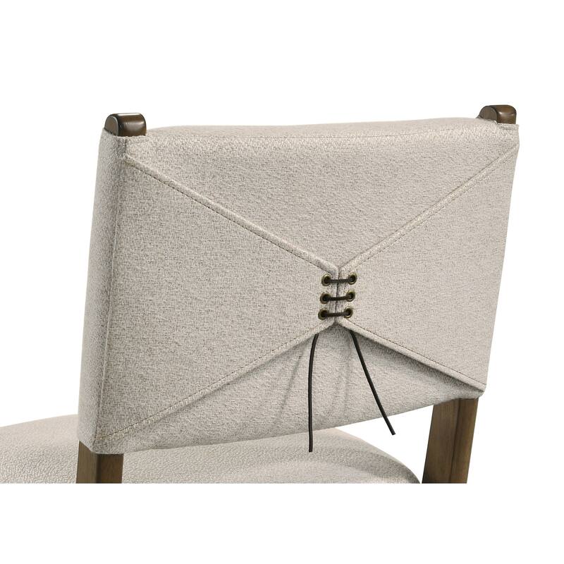 Ottowa 5-piece Round Wood Counter Height Dining Room Set Brown