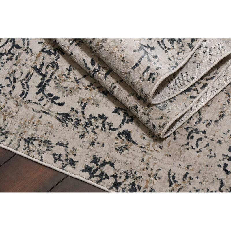 Dynamic Rugs Quartz Traditional Area Rug