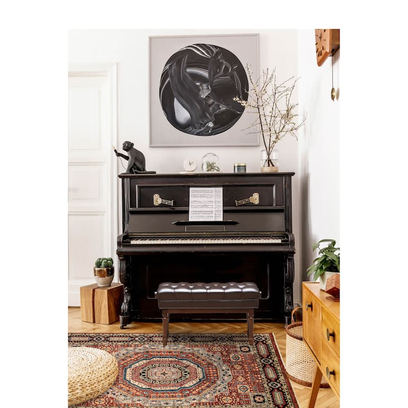 ECARPETGALLERY Hand-knotted Jules Serapi Copper Wool Rug - 9'6 x 14'3
