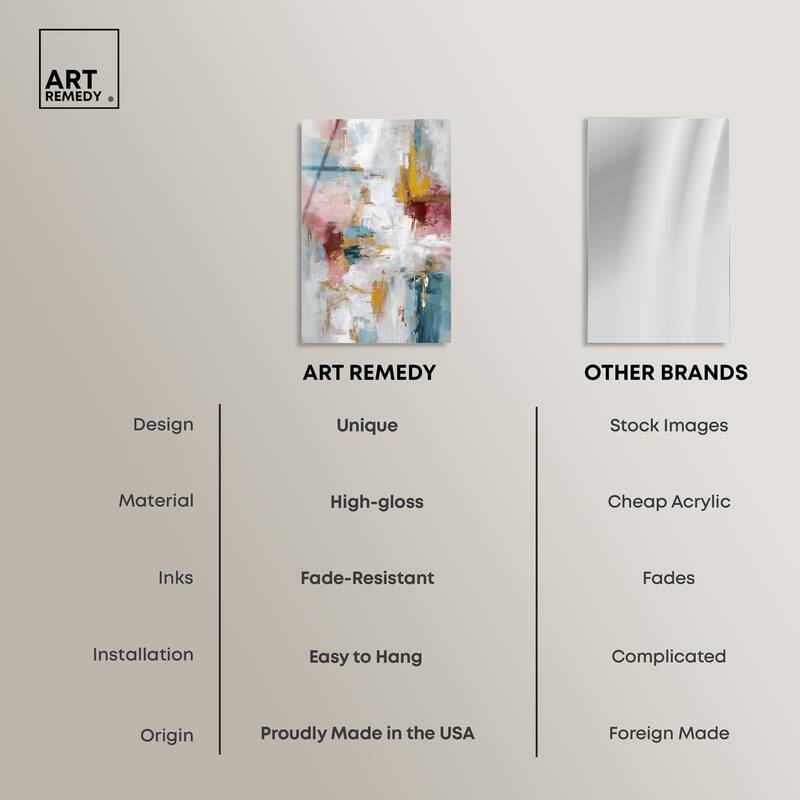 Warmth and cool II Acrylic by Art Remedy, Ready to Hang