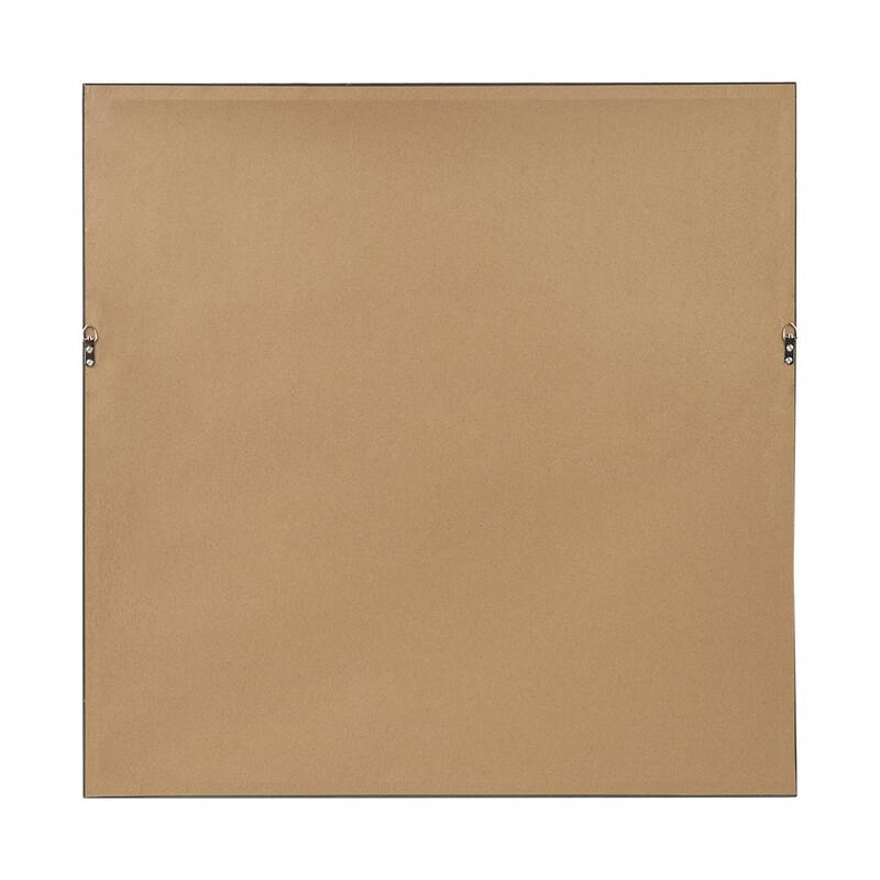 Gracie Mills Louise Tranquil Sorbet Sky Gel Coat Canvas - 30 x 30 - Black1