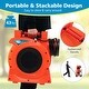 preview thumbnail 5 of 7, Costway 3 HP/2200W Air Blower Commercial Inflatable Bounce House - See Details