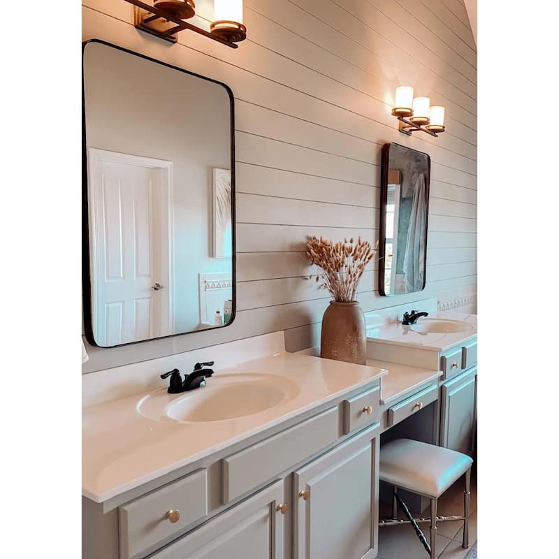 Highland Rounded Corner Vanity Mirror