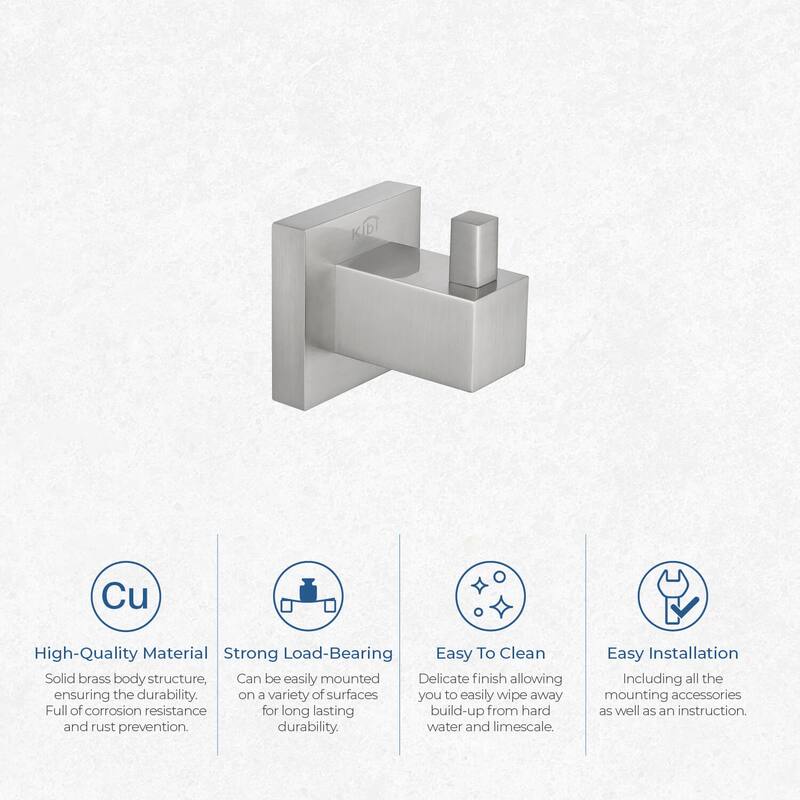 Cube Bathroom Towel & Robe Hook