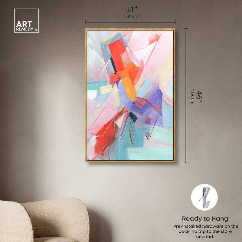 Give Joy I Canvas by Art Remedy