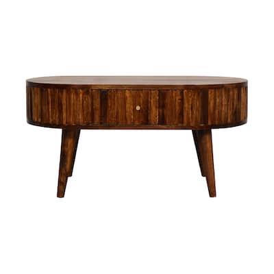 Modern Style Console Table Wood Table Top,Leisure Coffee Table With Storage Space