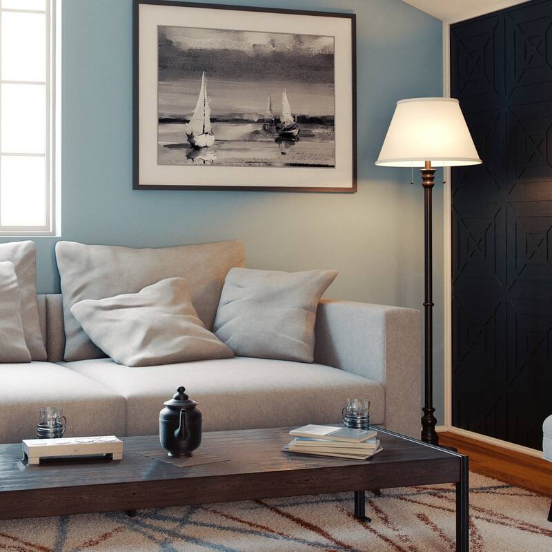 Kenroy Home Spyglass Floor Lamp - Bronze