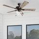 preview thumbnail 18 of 30, Copper Grove Strang Indoor/ Outdoor Ceiling Fan - 52-inch
