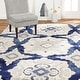 preview thumbnail 1 of 11, Home Dynamix Tremont Salem Transitional Patterned Area Rug 21"x35" - Navy Blue Multi