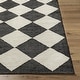 preview thumbnail 3 of 19, Wilfredo Transitional Checkered Jute Area Rug