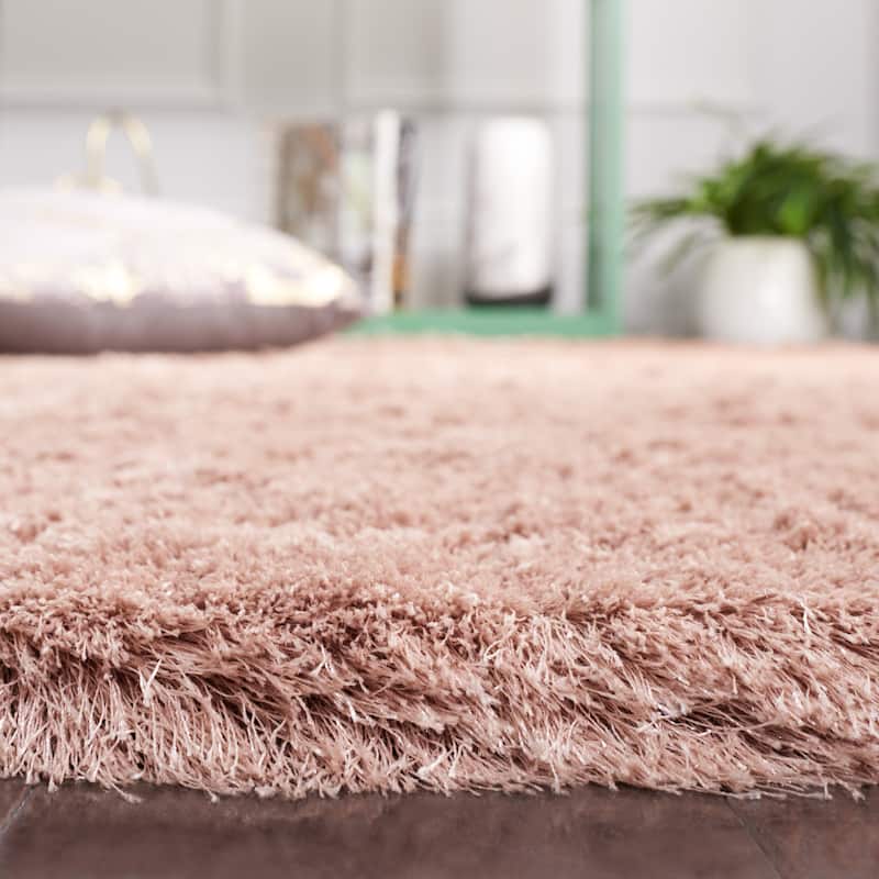 SAFAVIEH Handmade Nataly Shag Danara 2.5-inch Thick Rug