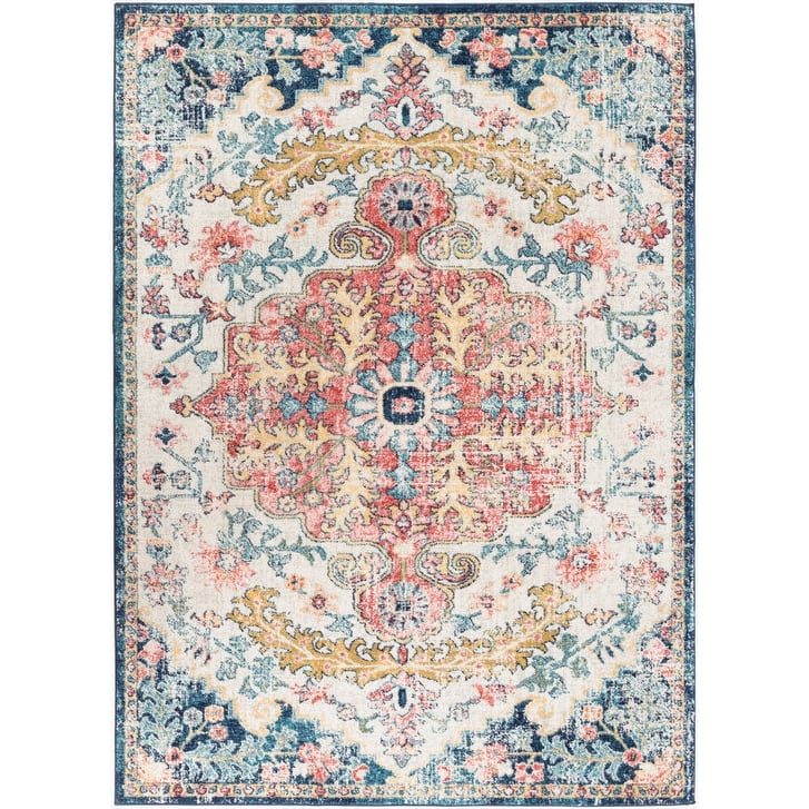 Livabliss Traditional Murat Medallion Area Rug