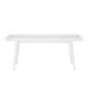 Save 17% • Plank Beam 59" Mid Century Modern Dining Bench, Wooden Bench - View #7