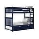 preview thumbnail 48 of 59, Max and Lily Twin over Twin Bunk Bed with Trundle