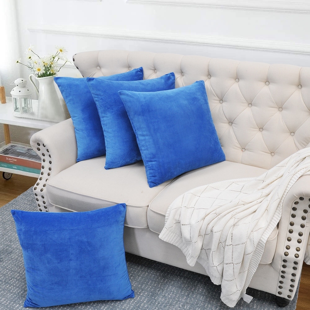 Supersoft 20-inch Throw Pillow Covers (Set of 4)