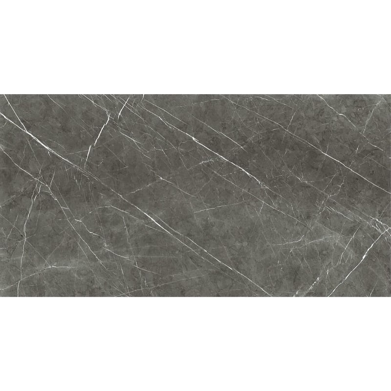 Penthouse 12x24 Matte Marble Look Porcelain Tile - Floor, Wall - Large Format - Case of 6 (11.62 Sq. ft.) - Charming Amber