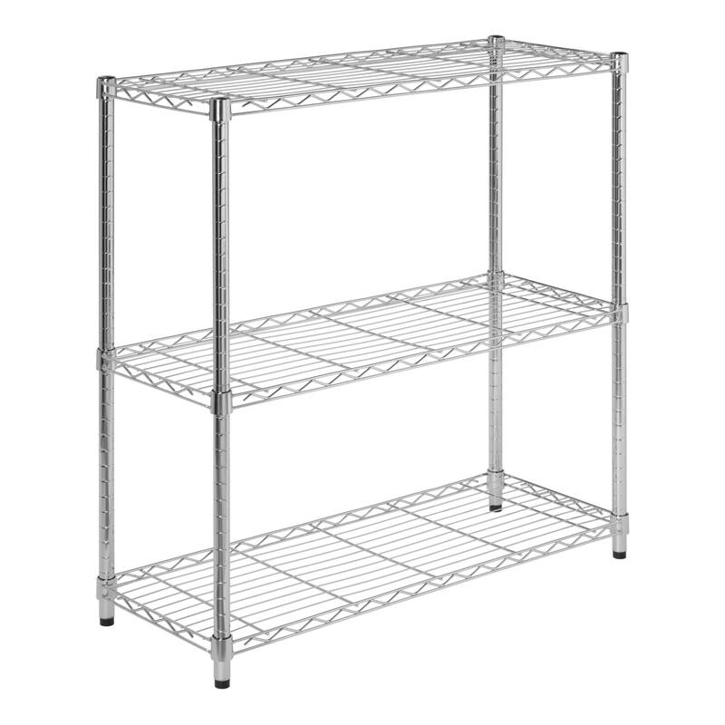 HoneyCanDo 3Tier HeavyDuty Adjustable Shelving Unit On Sale Bed Bath & Beyond 36304900